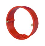 Distanční kroužek d60x12mm, červený