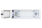 Domovní rozvaděč DW4H datový, 1-ř, 8x Toolless,1x230V,R9003