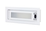 Domovní rozvaděč DW4H datový, 1-ř, 8x Toolless,1x230V,R9003