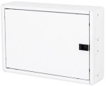 Domovní rozvaděč DW4H elektro, 2-řadý / 44 TE, R9003, pl.dv