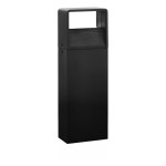 Doninni 1 6W LED 230V IP44 anthrazit, Bollard light H-400mm