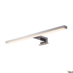 DORISA LED svítidlo nad zrcadlo, dlouhé, chrom, 4000K, IP44