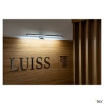 DORISA LED svítidlo nad zrcadlo, dlouhé, chrom, 4000K, IP44