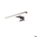 DORISA LED svítidlo nad zrcadlo, krátké, chrom, 4000K, IP44