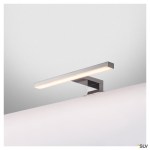 DORISA LED svítidlo nad zrcadlo, krátké, chrom, 4000K, IP44