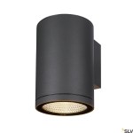 ENOLA ROUND L, single Outdoor, nástěnné LED svítidlo, antrac