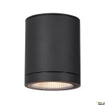 ENOLA ROUND M, Outdoor, stropní LED svítidlo, antracitové