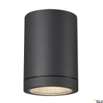 ENOLA ROUND S, Outdoor, stropní LED svítidlo, antracitové