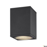 ENOLA SQUARE S, Outdoor, stropní LED svítidlo, antracitové