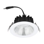 ERZENI LED-RECESSED LUMINAIRE Ø150 WHITE/ALU