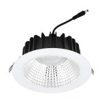 ERZENI LED-RECESSED LUMINAIRE Ø228 WHITE/ALU