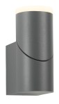 Evo LED Round Up 8W 400lm 3000K IP54 antracit