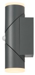 EVO LED Round Up/Down PIR 12,5W 750lm 3000K IP54 antracit