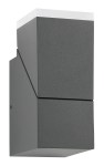 EVO LED Square Up 8W 400lm 3000K IP54 antracit