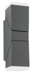 EVO LED Square Up/Down 12,5W 750lm 3000K IP54 antracit