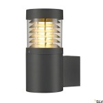 F-POL WALL LIGHT, round, anthracite, E27, max. 20W, IP54