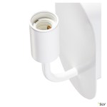 FITU FL, vnitřní nástěnné svítidlo, E27, bílá,max. 24W
