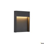 FLATT 460lm 3000/4000K 230V IP65 anthracite