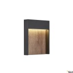 FLATT 500lm 3000/4000K 230V IP65 anthracite