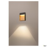 FLATT 500lm 3000/4000K 230V IP65 anthracite