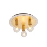 Fleves M E27 3x12W 100-240V brass