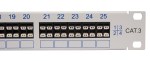 FLEX telefonní patchpanel, 25x MMT - LSA, výška 1U