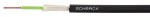 FO Universal Cable A/I-DQ(ZN)BH 12x50/125µm OM3, LS0H-3, Dca