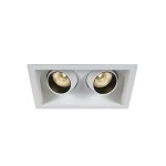 Forio LED Square 2x6W 2x540lm 3000K 24° 350mA IP20 bílá