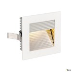FRAME CURVE LED zapustna ctvercova matna bila LED LED