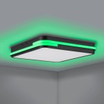 GENOVESE-Z CL 22W 3000lm RGB + TW černá/bílá
