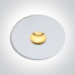 Gerta LED 6W 3000K 360lm CRI90 dimm 350mA IP20 40° bílá
