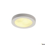 GL105 stropni kruhova sadra bila 230V E27 2x15W