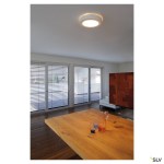GL105 stropni kruhova sadra bila 230V E27 2x15W
