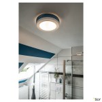 GL105 stropni kruhova sadra bila 230V E27 2x15W