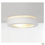 GL105 stropni kruhova sadra bila 230V E27 2x15W