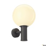GLOO PURE WL, venkovní nástěnné svítidlo, E27, antracit,IP44