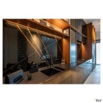 GRAZIA 10 LED montážní profil, 2m, černá