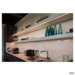 GRAZIA 10 LED Surface profile, flat, grooved, 2m, white