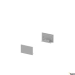 GRAZIA 20 Endcap Surface profile flat, 2 pcs., flat Version