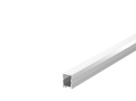 GRAZIA 20 LED Surface profile, standard, grooved, 2m, alu