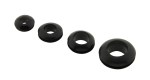 Gummi Kabeldurchführung schwarz Montageloch 12mm Innen 10m