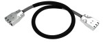 H.D.S. Trunk kabel, 6 bundle RJ45 STP Cat.6a, PoE+,šedá, 2m