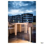 H-POL, anthracite, single-headed, L/W/H 16.5/16.5/66 cm