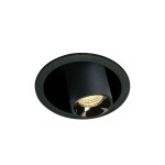 Hamal LED 6W 480lm 3000K CRI90 38° 230V IP20 černá