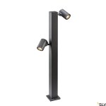 HELIA Double Pole, antracit, IP55 3000K