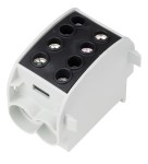 Hlavní odbočovací svorkovnice 70mm² - 1-pólová, izol., černá