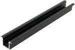 Hliníkový profil KLI,  D-2000mm Š-14mm V-14mm, černý
