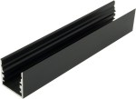 Hliníkový profil TBR, D-2000mm Š-25mm V-25mm, černý