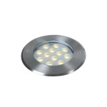 Huelva L 12x1W 850lm 4000K Ra80 edelstahl