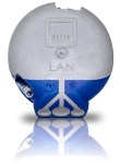 HW LAN zásuvka E5100 Ø 68mm, d=60mm, odolná větru